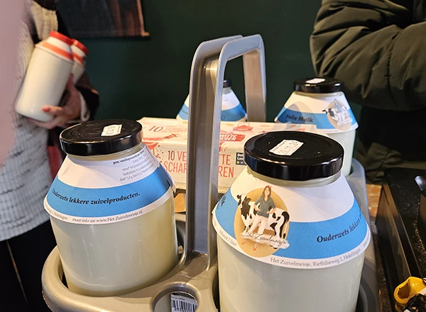 Bestel, webshop, kassa, pinterminal oplossing voor een boederij winkel